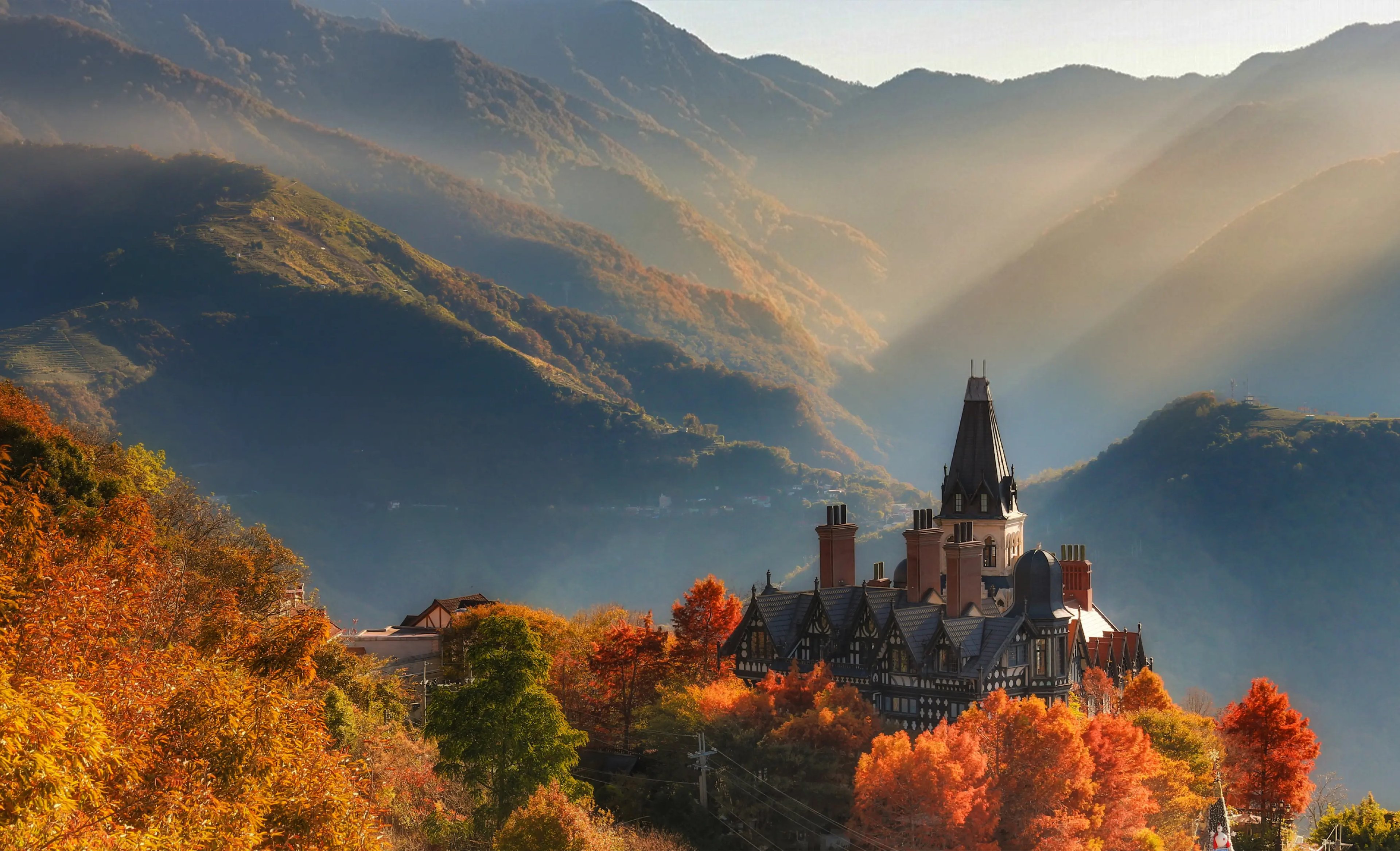 The Old England Manor Tudor architecture